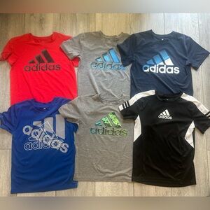 6 Youth Small Adidas shirts